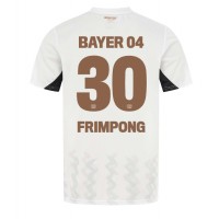 Bayer Leverkusen Jeremie Frimpong #30 Auswärtstrikot 2024-25 Kurzarm